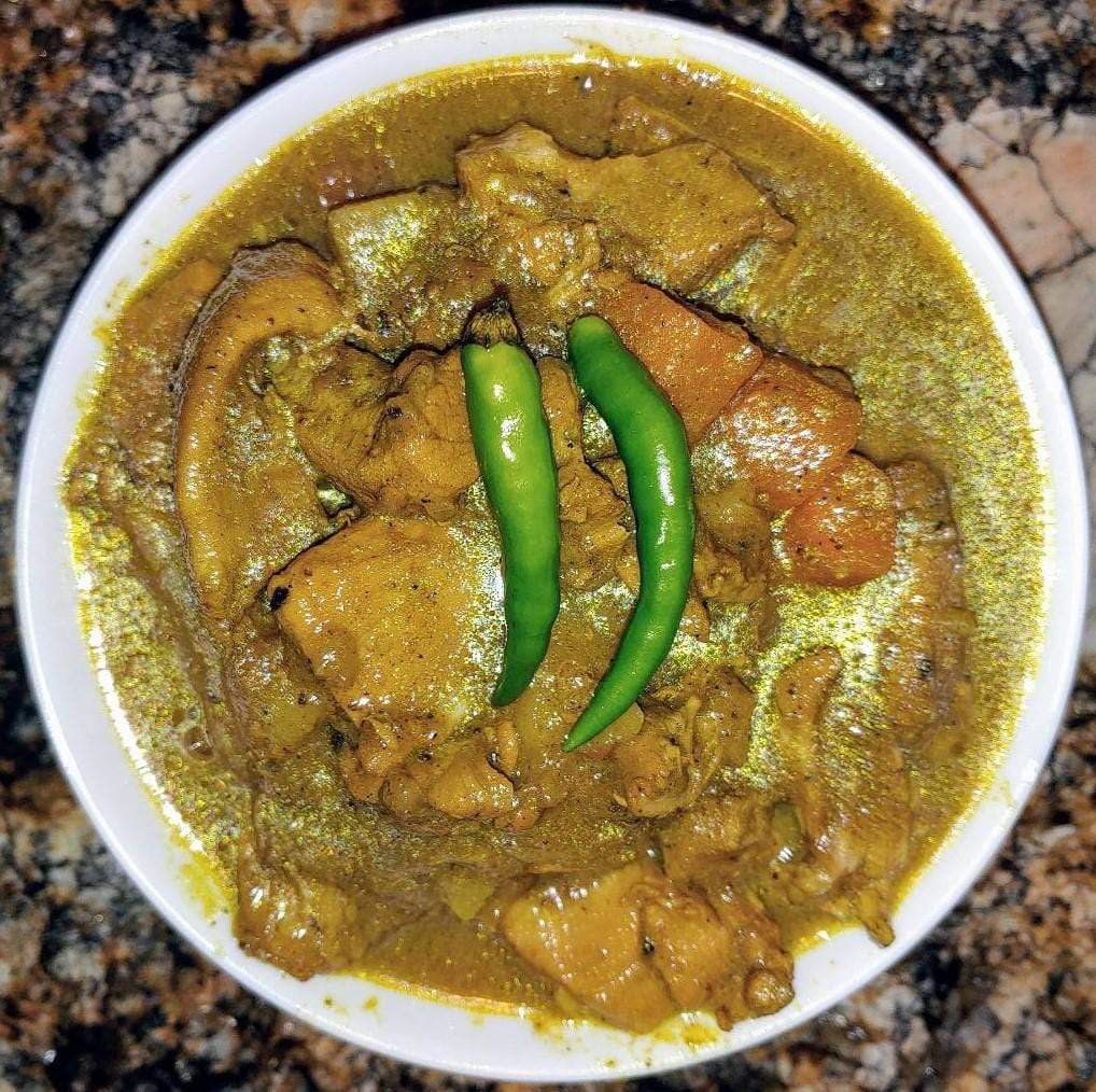 Non-Veg Combo #1 (Boneless chicken curry, rice or roti)